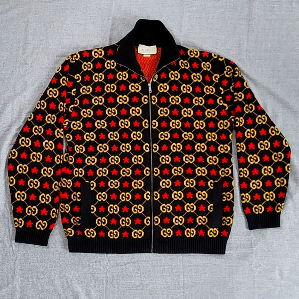 Gucci GG zip sweater cardigan